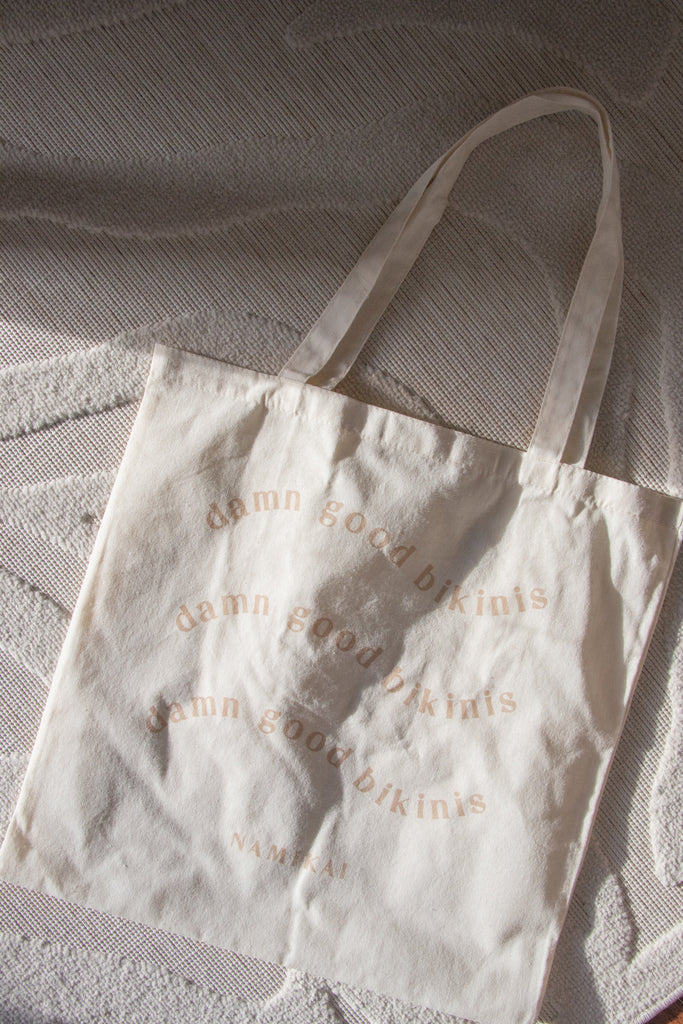 damn good tote bag